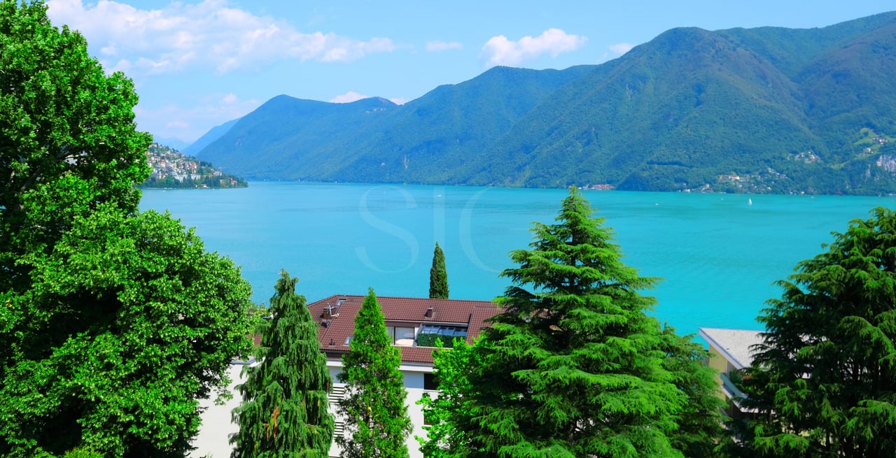 Lugano - Appartamento 4 locali di prestigio con vista lago